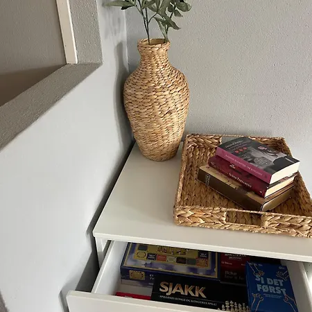 Centrally Located On Valderoya With Free Baby Bed And Parking 10min To Airport And 12min To Alesund