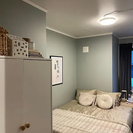 Centrally Located On Valderoya With Free Baby Bed And Parking 10min To Airport And 12min To Alesund *